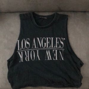 Los Angeles/New York Muscle Tee
